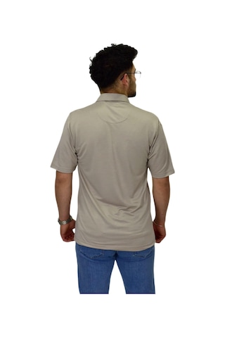Raymons Erkek Büyük Beden Gömlek Yaka Tişört T6065 Bgl-st04540 Bej
