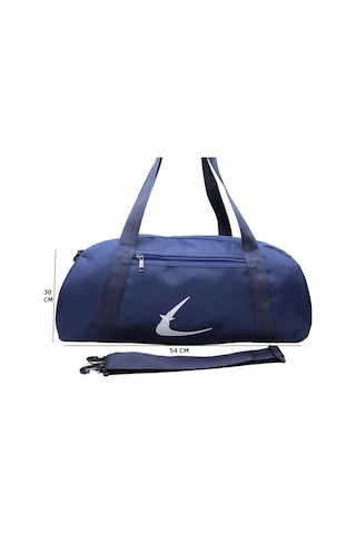 Msmixxstore Lacivert Renk Suya Dayanıklı Kumaş Seyahat Spor Gym Ve Fitness Çantası Lacivert