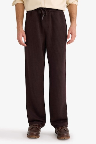 Defacto Wide Leg Cepli Geniş Paça Dokulu Eşofman Altı E9433ax25aubn337 Kahve-bn337