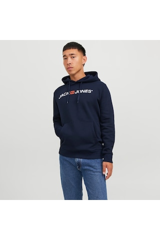Jack & Jones Old Logo Erkek Lacivert Sweatshirt 12137054-nb Lacivert
