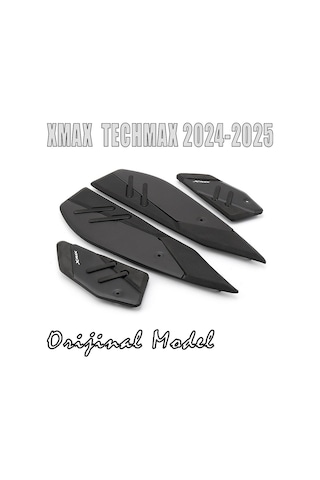 Xmax Techmax 250-300 2024-2025 Paspas Basamak Seti 4 Lü Siyah Renk Siyah