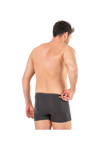 Kompedan Erkek Pamuklu Modal Boxer 11897-Antrasit