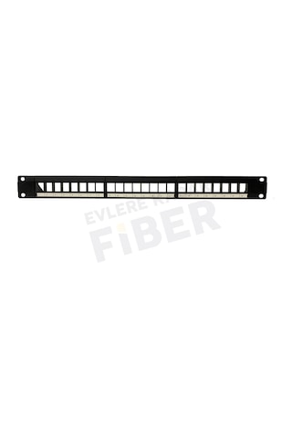 24 Port Boş Patch Panel Utp