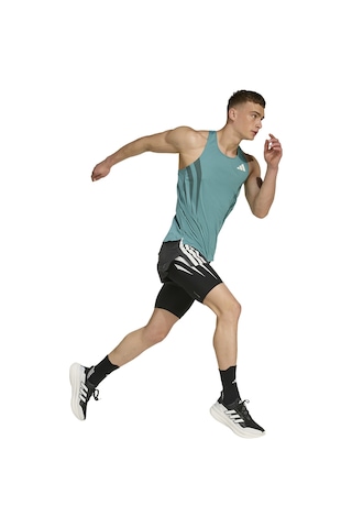 Adidas Adizero Archive Erkek Siyah Koşu Tayt Jp1492 Siyah