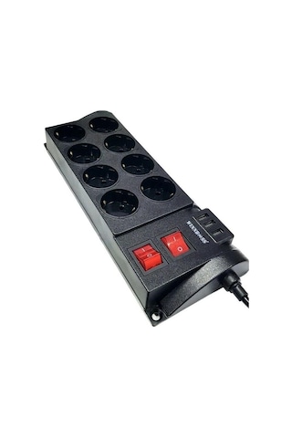 Wınnboss 2mt 8li 3xusb Termal Akım Korumalı Priz 16a 4000w