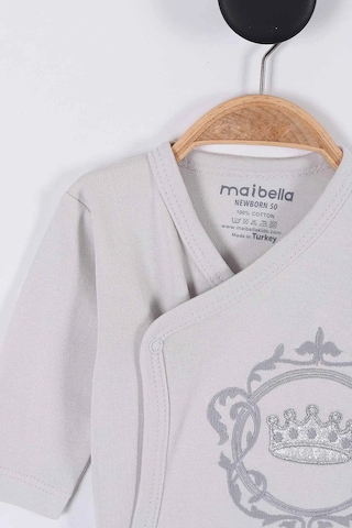 Nakış Desenli Müslin Erkek Bebek Hastane Çıkışı Bebek Kıyafetleri Yenidoğan Hastane Çıkış Seti 5 Li Gri