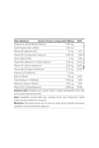 Canfeza Sezgin İmunfort 60 Kapsül