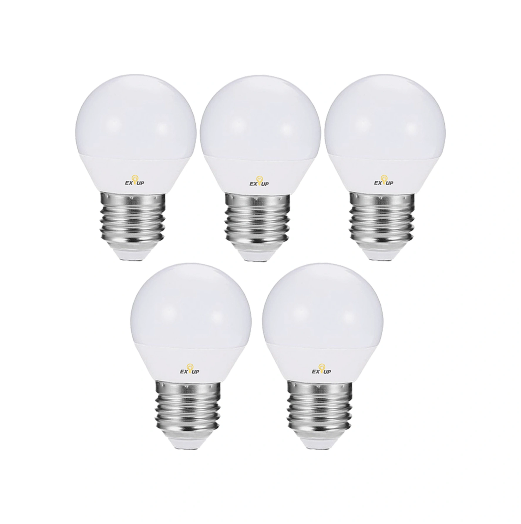 Youmex 5 Adet E27 Led Işık Kaynağı 7w 220-240v 270 Derece Aydınlatma 550-650lm İç Mekan Ampulü Beyaz Renk