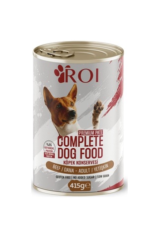 Roi Dana Etli Yüksek Proteinli Yetişkin Köpek Konservesi 415 Gr X 12 Adet