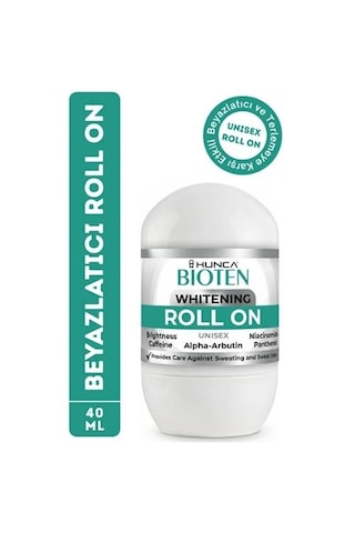 Hunca Care Bioten Ter Önleyici - Beyazlatıcı Unisex Roll-on 40 Ml
