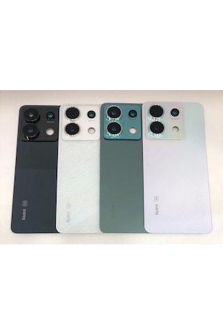 Xiaomi Redmi Note 13 Pro 5g Arka Kapak Pil Kapağı Full Beyaz