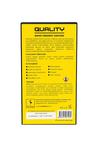 Storkcar Quality Nano Ceramic Coating 10h 50ml