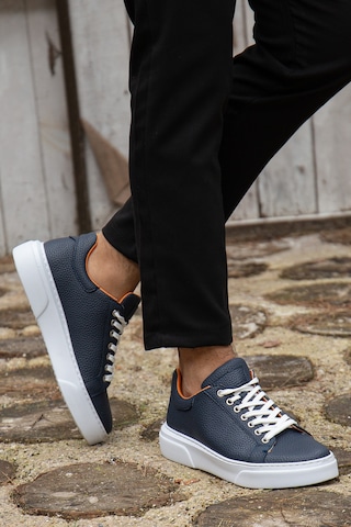 D0906 Günlük Ortopedik Erkek Casual Ayakkabı Lacivert