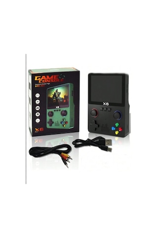 Yeni Nesil Yüksek Görüntü Kaliteli 1000+ Oyun 6 Saat Batarya Gameboy Mini Retro Ateri Oyun Konsolu-1065