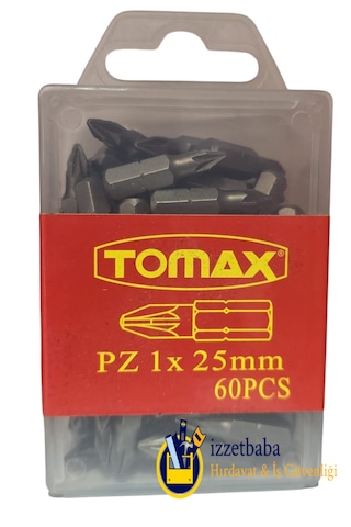 Tomax Pz1 X 25 Mm Bits Uç 20 Adet