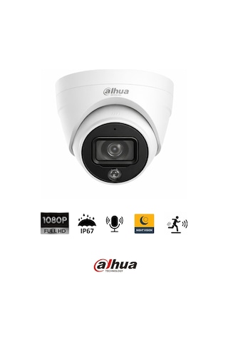 Ipc-hdw1230v-sa-0280b 2mp Poe Starlight Sesli Mikrofonlu Dome Kamera