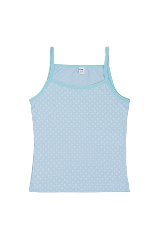 Civil Girls Mint-ekru 2-10 Yaş Kız Çocuk 2'li Atlet - Standart 6-7 Yaş