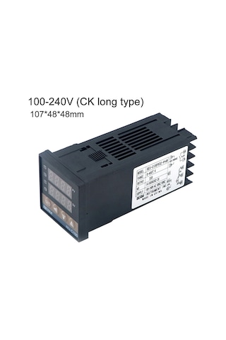 Hombey Rex-c100 V Dn 100-240v Ck Uzun Tipi Pıd Akıllı Sıcaklık Kontrolörü Ssr Çıkışlı Otomatik Termostat