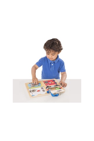 Melissa And Doug Ahşap Kilit Ve Çilingir Tahtası