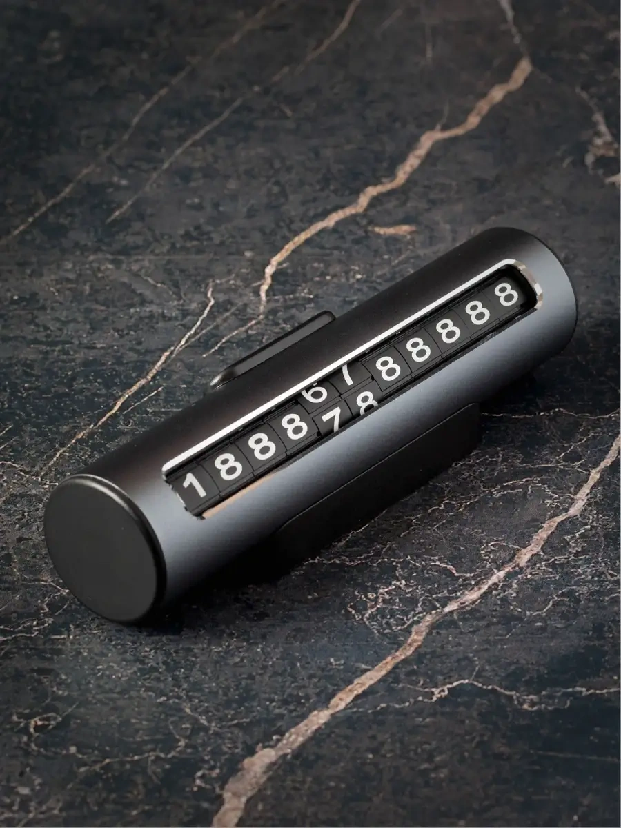 Autosend Araç İçin Telefon Numaralı Park Kartviziti 76457104 Grafit