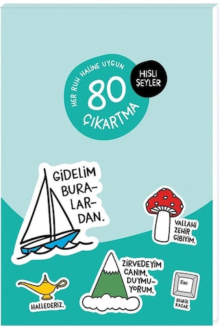 Hisli Şeyler 12 17 8 Yp. Sticker Albümü