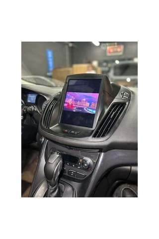 For-x Ford C-max Tesla 2013-2018 -9.7''android Gerçek 4+64 Gb Ram / 4 Çekirdek 1.6ghz / Wıfı 5.0ghz / Bt 5.4-kablosuz Carplay-hd Kamera-teknik Destekli 9.7''