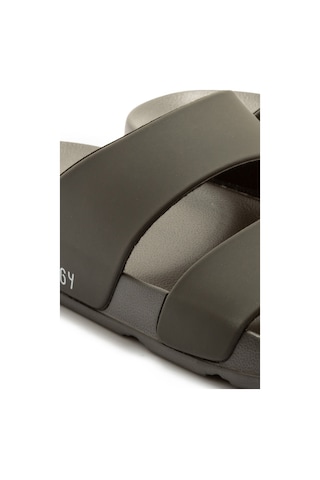 Twigy Kevin Erkek Terlik Gri 40/45 Gri
