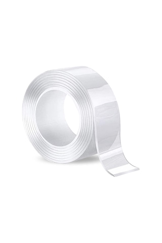 Teltree "yeniden Kullanılabilir Nano Çift Taraflı Bant - İz Bırakmayan, Yıkanabilir, Güçlü Yapışma 3cmx2m " Diğer