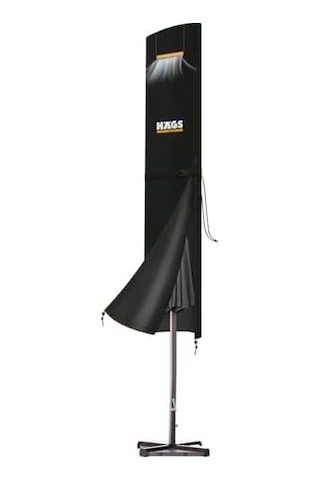 Bahçe Şemsiye Kılıfı, Veranda Parasol Konsol Şemsiyesi Brandası, Koruma Örtüsü, Su Geçirmez, Hava Koşullarına Dayanıklı Bahçe Gölgelik Güneşlik Örtüsü 175 X 32/37 Cm Siyah Diğer