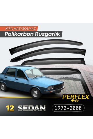Otomotiv Ürünü Sportif Görünüm Oto Parça Renault 12 Sedan 1972-2000 Cam Rüzgarlığı V2 Mugen