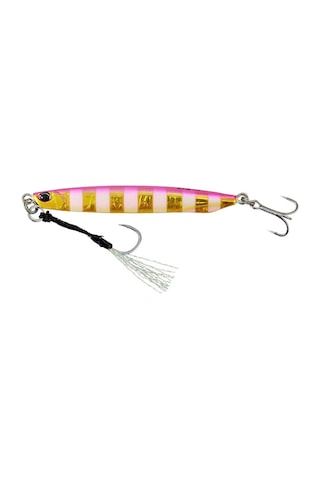 Duo Drag Metal Ssz Jig 40Gr. Pja0045/ Pink Gold Zebra Glow