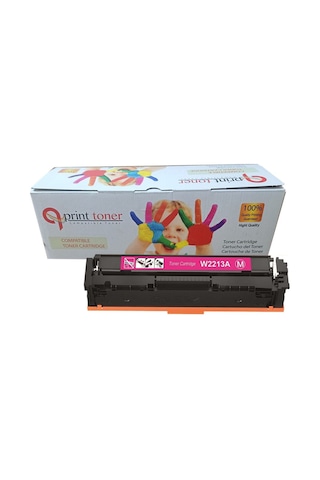 Hp 207a Uyumlu Toner Çipsiz Kırmızı W2213a Toner Yeni Versiyon M255 Mfp M282 Mfp M283