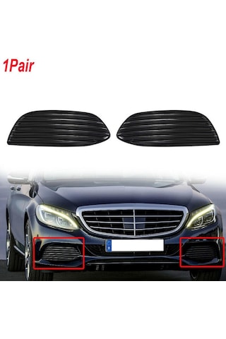Mercedes-benz C-class W205 C180 İçin Araba Ön Tampon Sis Farı Kalkanı