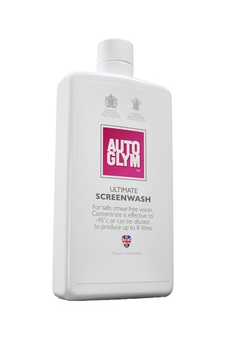 Autoglym Ultimate Screenwash, 500 Ml, Otomobiller İçin Konsantre Ekran Yıkama, 8 Litreye Kadar - 45 C'ye Kadar, Kış