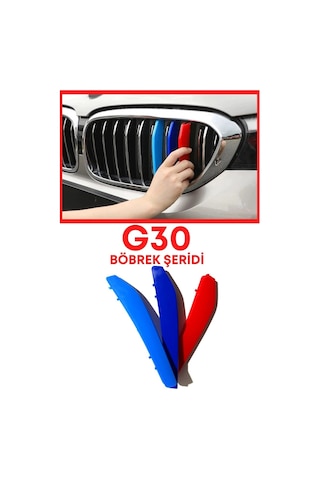 Bmw 5 Serisi G30 2018 Sonrası 3m Ön Panjur Böbrek Klips