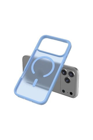 Joko İphone 17 Pro Max Kılıf Jota Seri Magsafe Kapak Açık Mavi