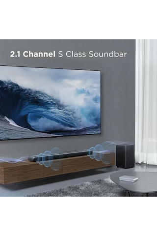 Tcl 2.1 Kanal Ses Çubuğu Kablosuz Subwoofer S4210 Black