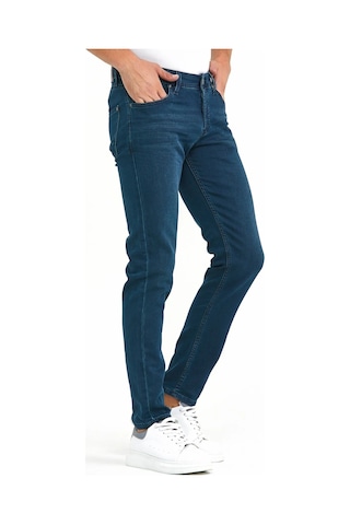 Digital Jeans Örme Hamur Kumaş Dar Kesim Slim Fit Erkek Açık Yeşil Açık Gri