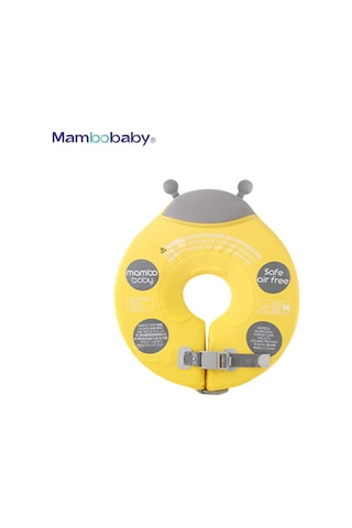 Mambobaby Boyun Destekli Yüzme Simidi - Sarı Uğur Böceği