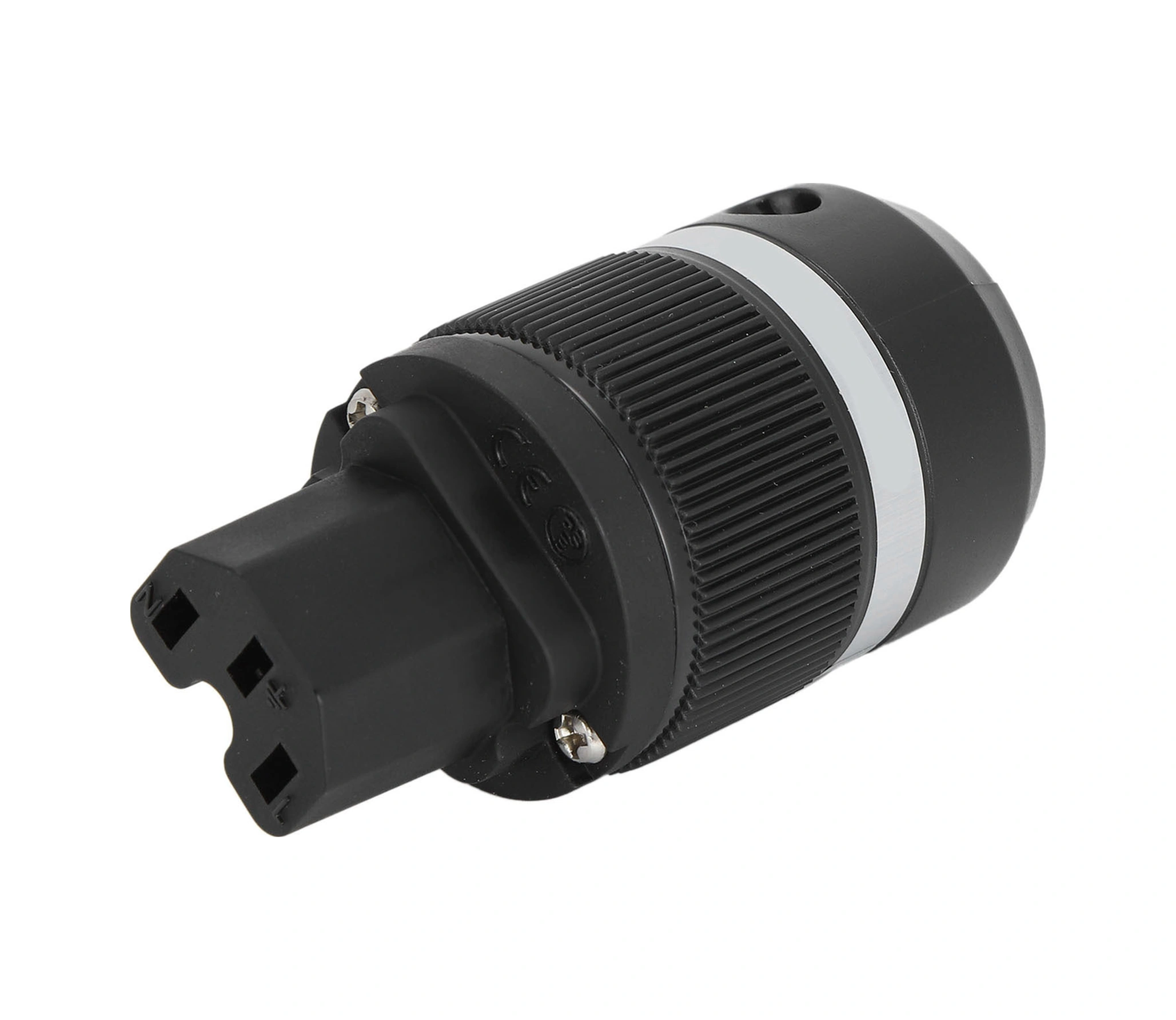 Shineyee Monosaudio F100r Saf Bakır Rhodium Kaplı Ses Güç Prizi Iec Bağlayıcı Nylon/cam Fiber Gövde Profesyonel Görüntü Cihazları İçin 100-250v Anahtar