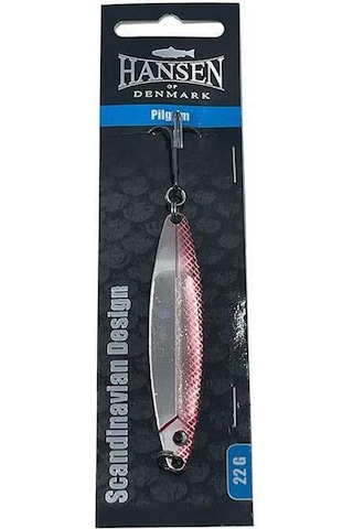 Hansen Pilgrim 7.8cm 22g Kaşık Silver/Red
