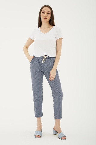 Fashion Friends Bayan Pantolon 25y0344k1 Lacivert Lacivert