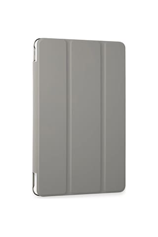 Uray Store Samsung Galaxy Uyumlu X510 Tab S9 Fe 11 Kılıf Tablet Smart Kılıf - Gri Arka Kapak