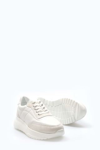 Fast Step Hakiki Deri Kadın Casual Ayakkabı 982za1001 Beyaz