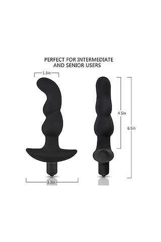 Hızlı Express 10 Farklı Titreşimli P-Spot Anal Plug Anal Vibratör