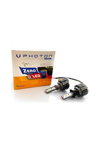 Photon Zero  H3 Limon Sarısı Xtreme Yellow +3 Plus Fansız Led