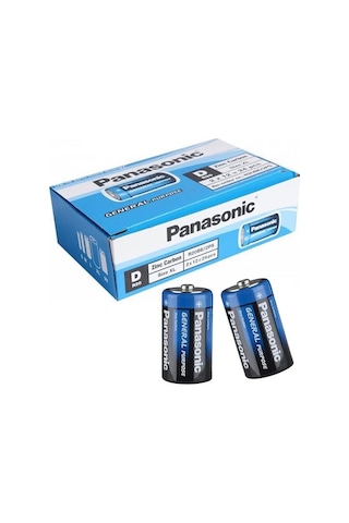 Panasonic Manganez Büyük D Boy 24 Lü Pil R20be/2ps