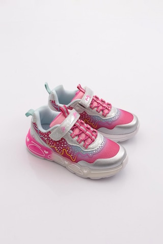 Marco Kids 03-26y312 Çocuk Filet Işıklı Spor Ayakkabı Fuşya