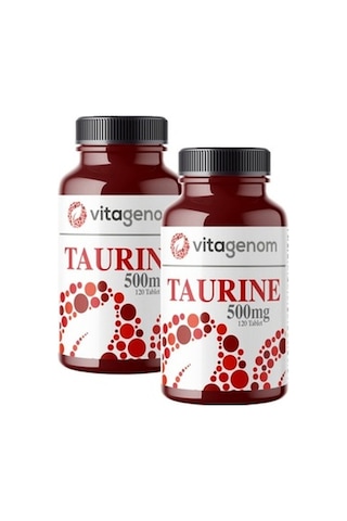 Taurine 500 Mg 2 Kutu 240 Tablet