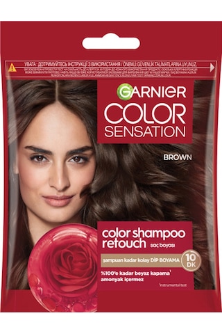 Garnier Color Sensation Şampuan Boya 4.0 Brown
